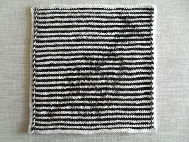 Musik - Trompete in Schattenstricktechnik