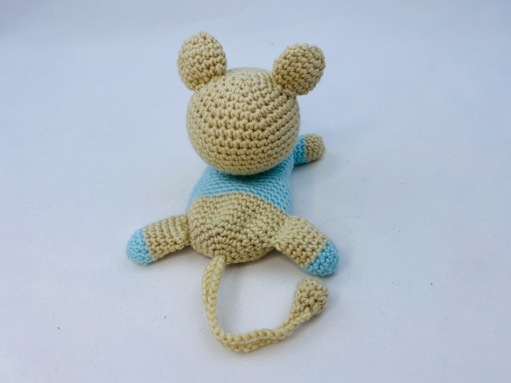 Häkelanleitung Bär Schlüsseletui , Autoschlüssel-Schutzhülle mit Einzug-Fun