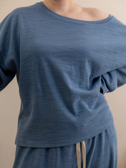 Oversized pajama shirt – Petite 30–48