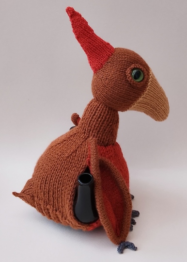 TeaCosyFolk's Pterodactyl Tea Cosy Knitting Pattern