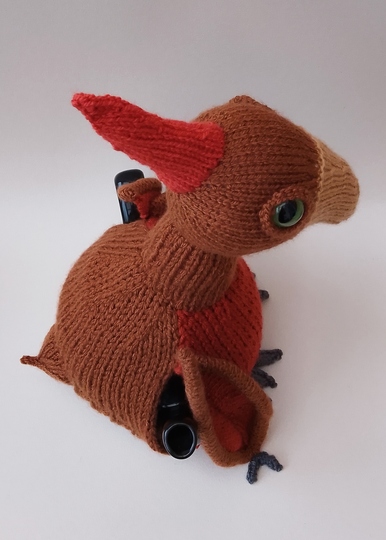 TeaCosyFolk's Pterodactyl Tea Cosy Knitting Pattern