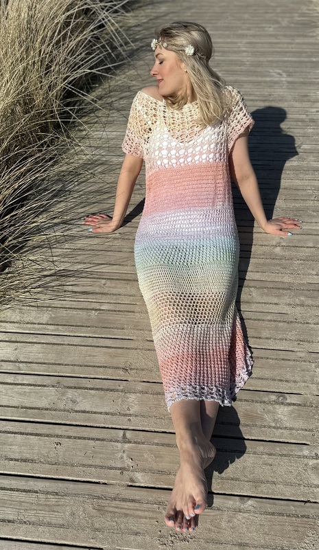 Mustermix-Maxikleid Leichtigkeit - Bild 6