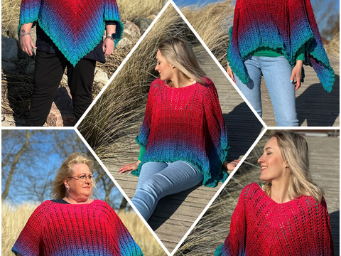 Poncho DRAGON EYE