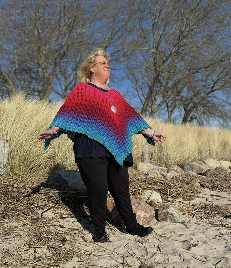 Poncho DRAGON EYE