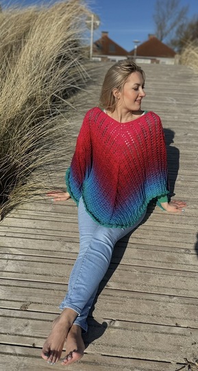 Poncho DRAGON EYE