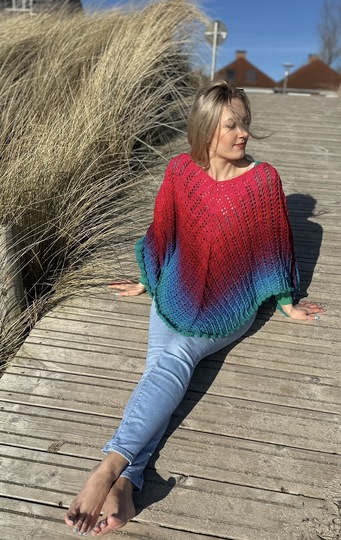 Poncho DRAGON EYE
