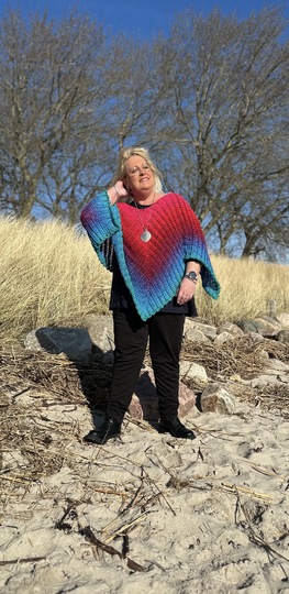 Poncho DRAGON EYE