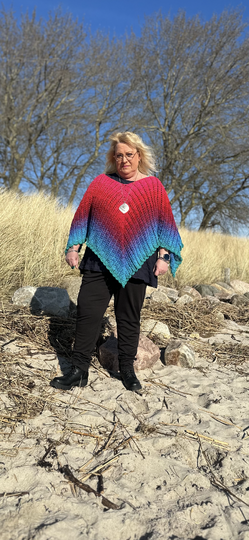 Poncho DRAGON EYE