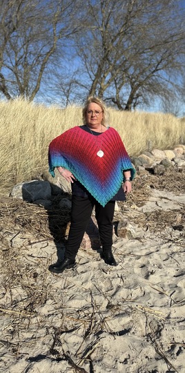 Poncho DRAGON EYE