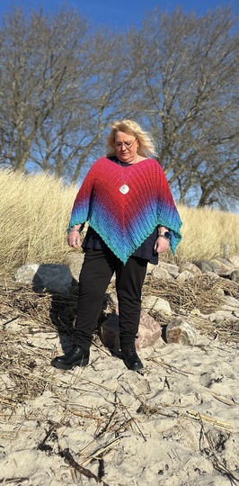 Poncho DRAGON EYE