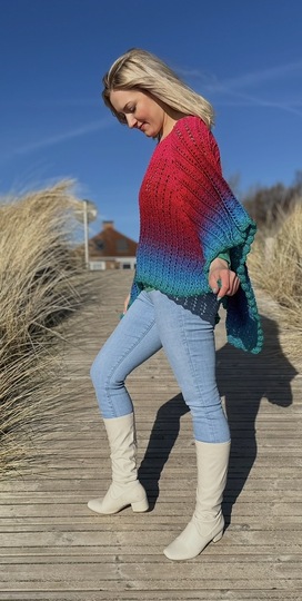 Poncho DRAGON EYE
