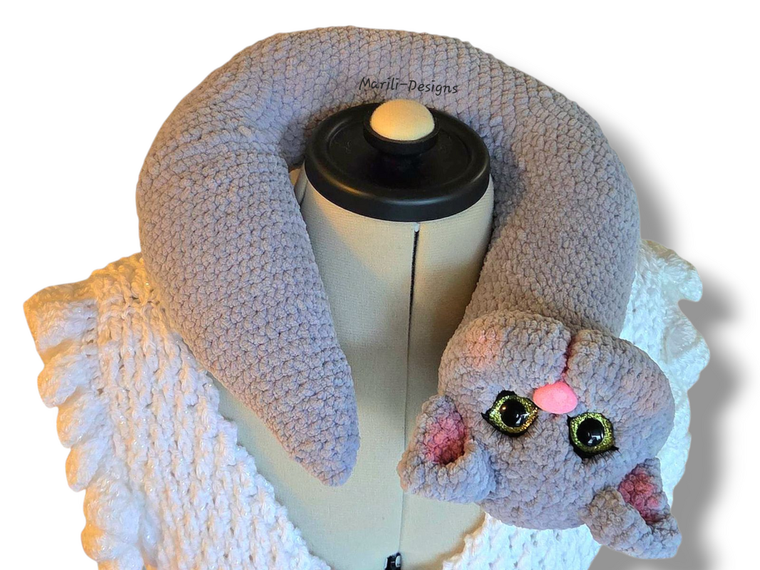 Crochet pattern – Animal neck pillows 3 in 1 - Image 5