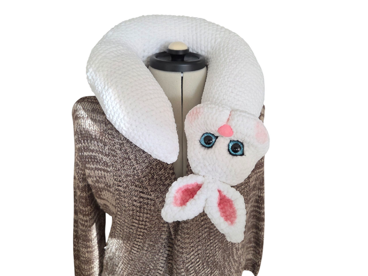 Crochet pattern – Animal neck pillows 3 in 1