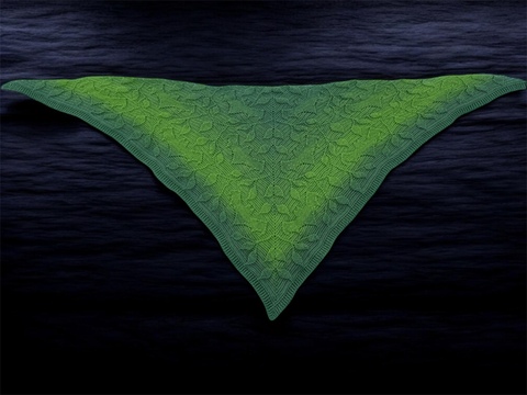 Crochet pattern shawl Morbi