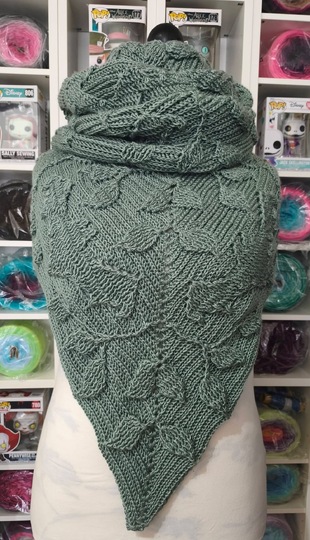 Crochet pattern shawl Morbi