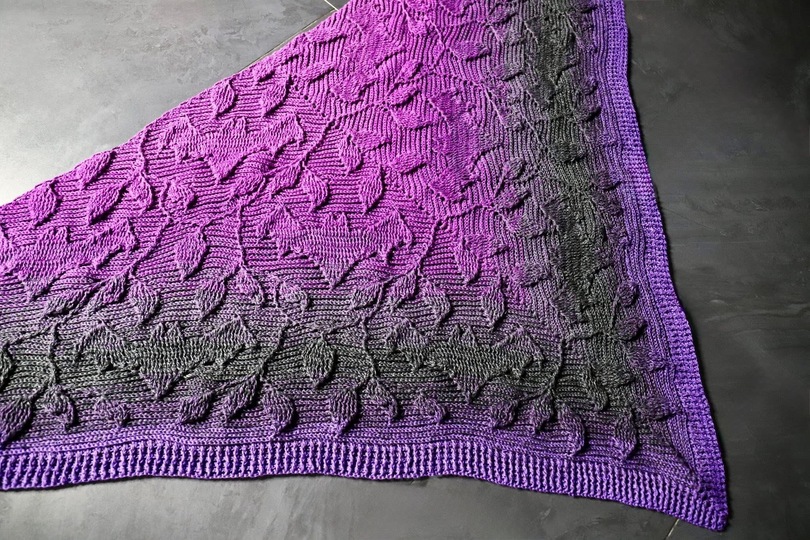 Crochet pattern shawl Morbi