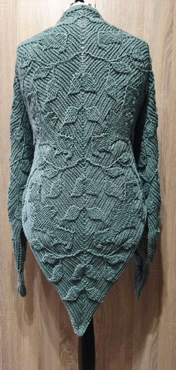 Crochet pattern shawl Morbi