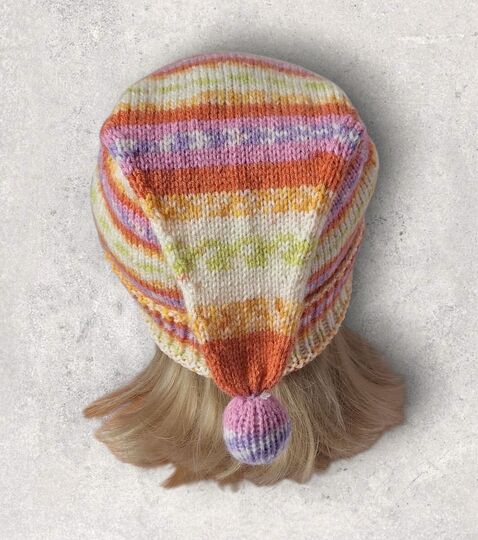 Strickanleitung Wichtelmütze unisex, ca. 2 - 4 Jahre    #374