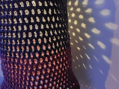 Lampion für den Garten & Balkon  Solar-Lampion  Gartenlampion häkeln