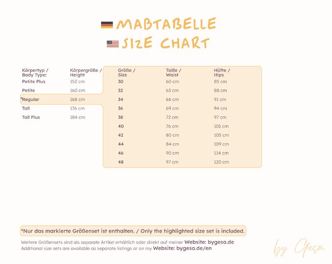 Oversized Pyjama-Hose – Regular 30–48