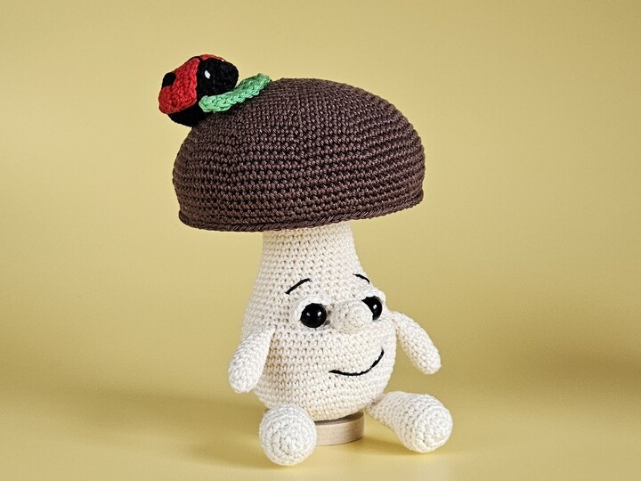 Uschi und Ullrich das Pilzpärchen - Amigurumi Häkelanleitung