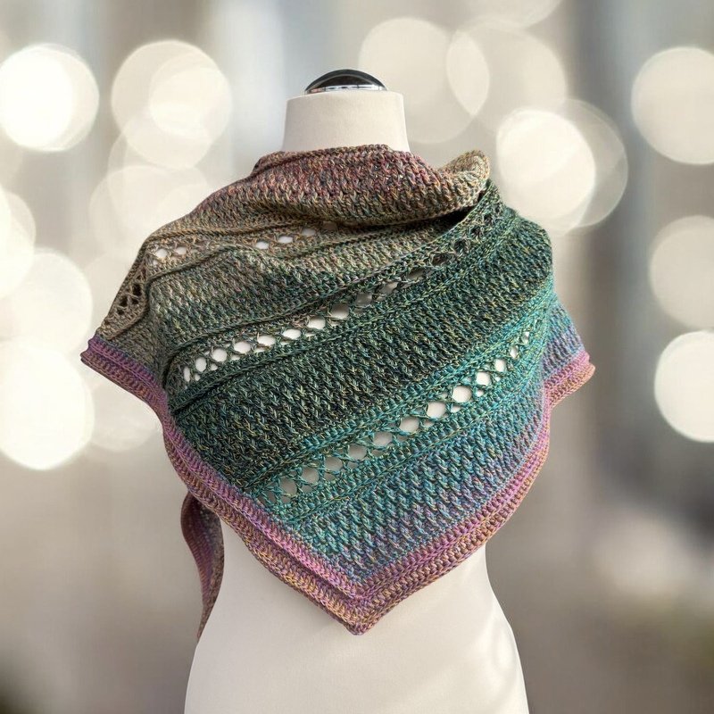 Häkelanleitung Tuch Flowmere - Bild 6