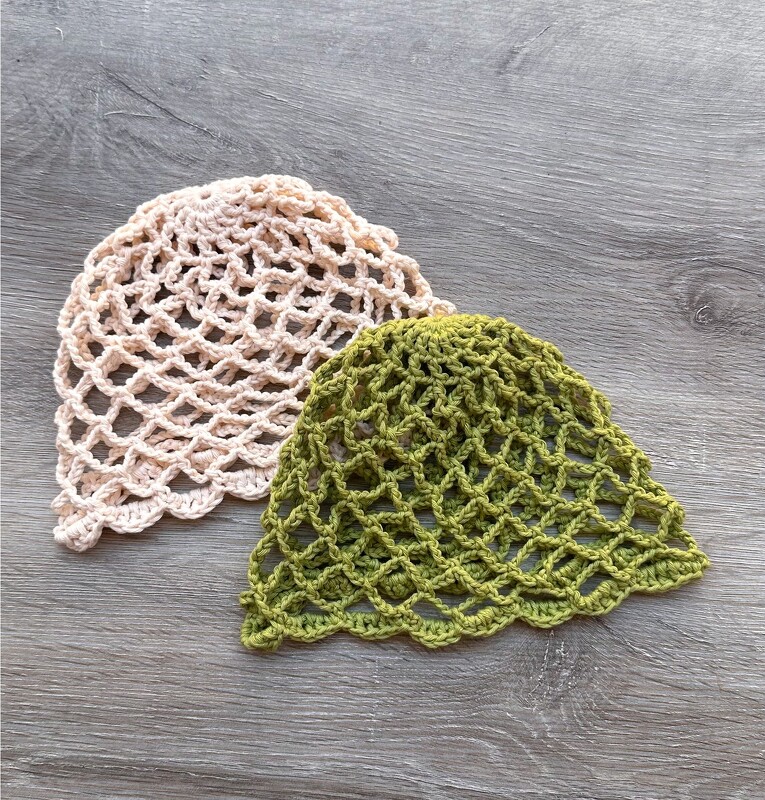 Crochet Pattern Mesh Hat SORA | beginner friendly | German & English - Image 2