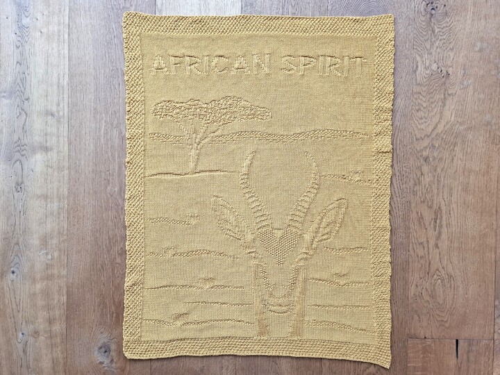 Knitting Pattern Babyblanket "African Spirit"