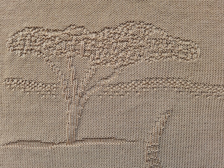 Knitting Pattern Babyblanket "African Spirit"