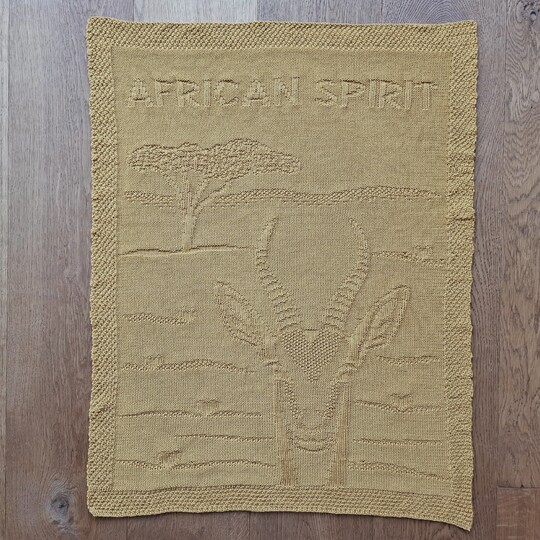 Strickanleitung Babydecke "African Spirit"