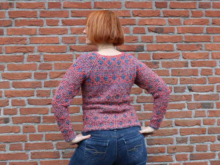 CAL "Woven Wostra" unisex Häkelpullover RVO in allen Größen