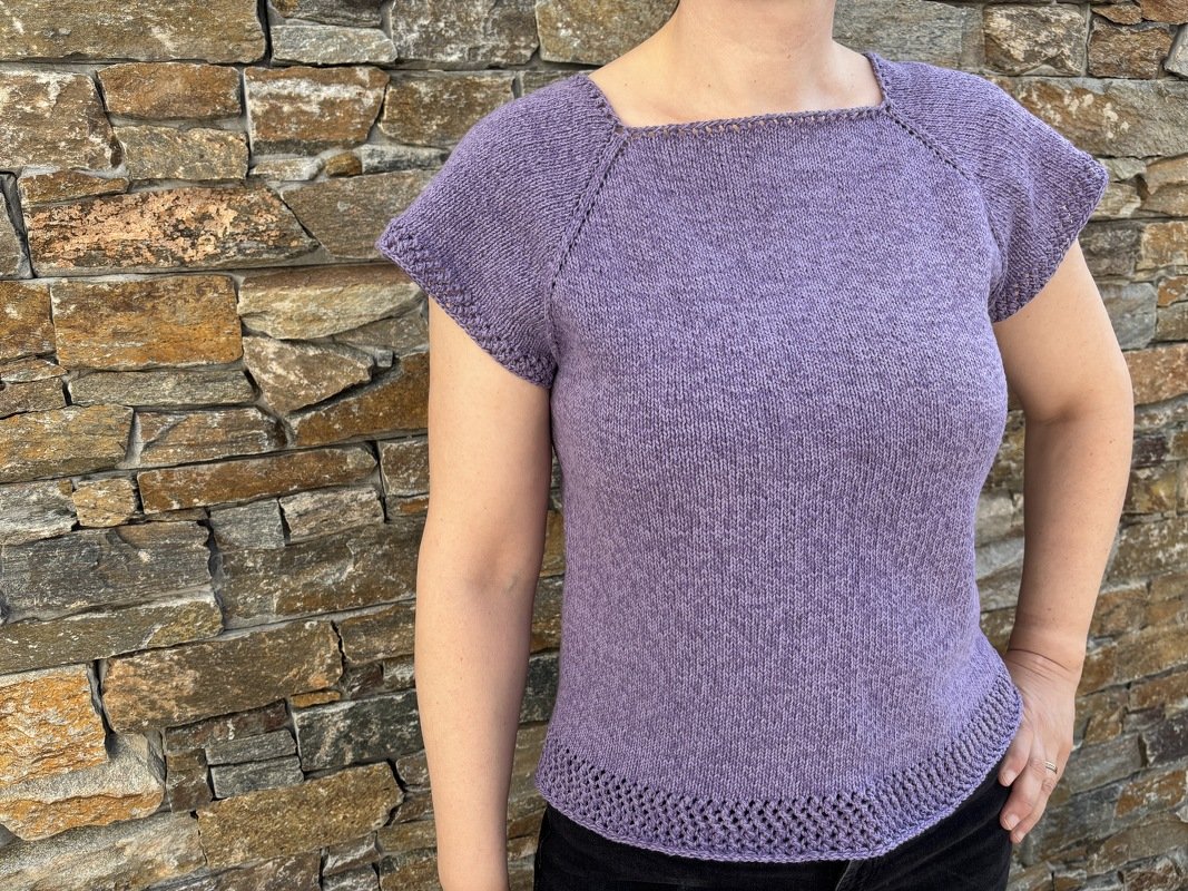 Summer Shirt ‘Elin’ – A Knitting Pattern