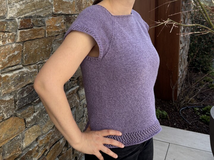 Sommer Shirt ‘Elin’ – Eine Strickanleitung