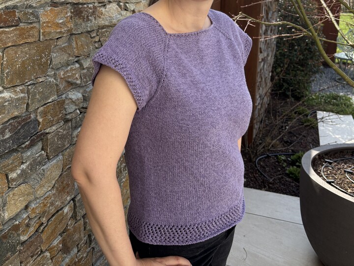 Sommer Shirt ‘Elin’ – Eine Strickanleitung