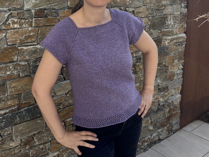 Summer Shirt ‘Elin’ – A Knitting Pattern