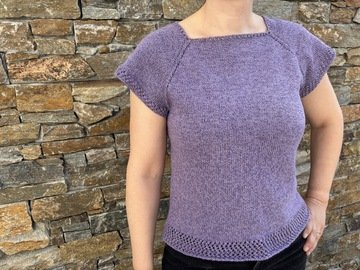 Sommer Shirt ‘Elin’ – Eine Strickanleitung