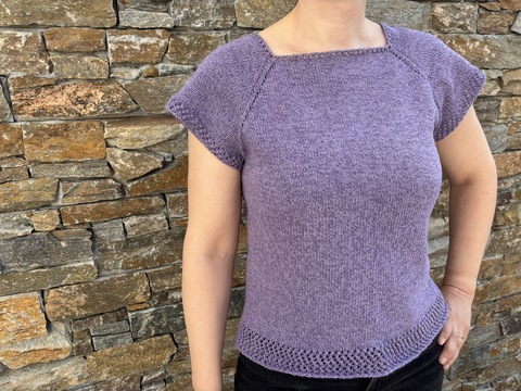 Sommer Shirt ‘Elin’ – Eine Strickanleitung