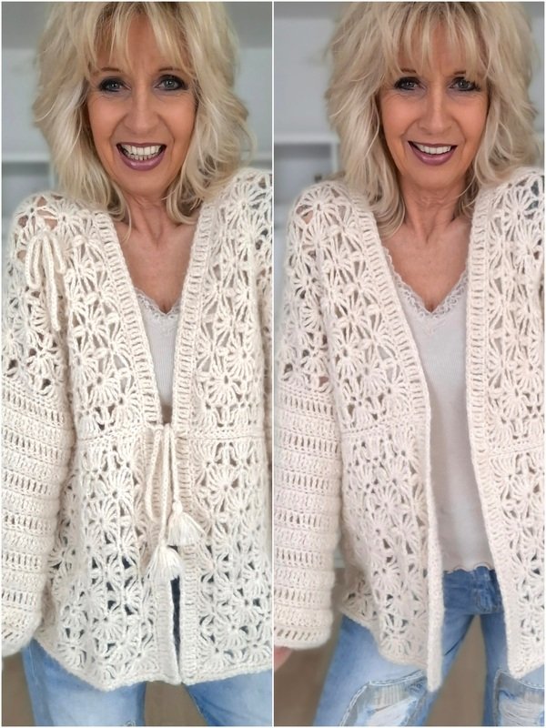 Marchy - Häkelanleitung für Jacke und Wendepulli im Patchworkstil - Bild 19