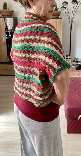 Wunderschöner Seelenwärmer "Glitter" für jede Größe (lt. Anleitung)