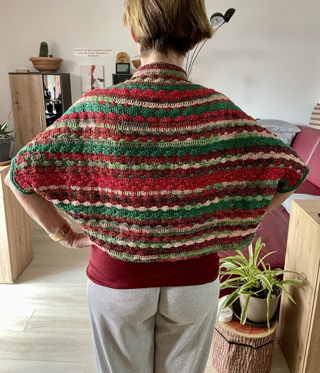 Wunderschöner Seelenwärmer "Glitter" für jede Größe (lt. Anleitung)