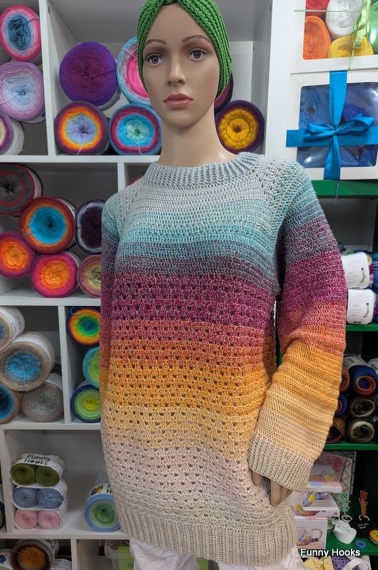 Wunderling- Unisex Häkelpullover - Bild 7