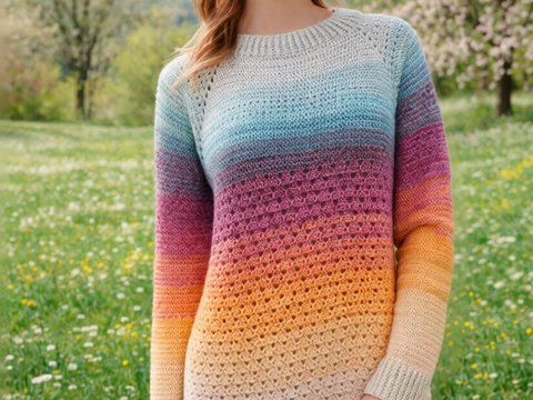 Wunderling- Unisex Häkelpullover