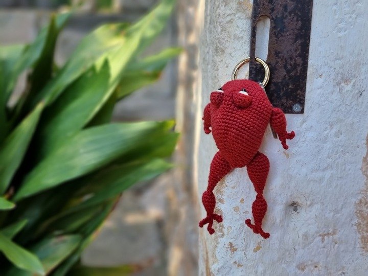 P19 Crochet Pattern Frog with a Jacket – Amigurumi, Keychain, Bag Charm