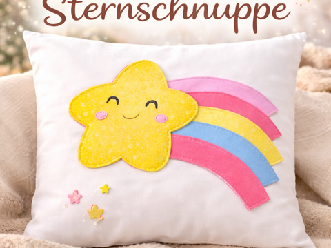 Aplikationsvorlage Sternschnuppe