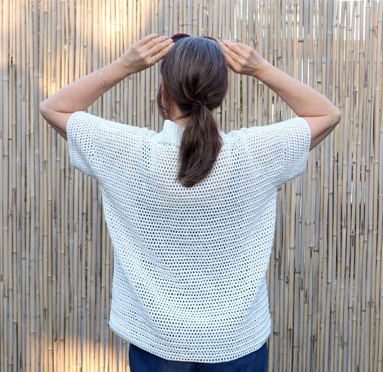 Cardigan, Shirt “Selma” – Unisex Summer Shirt Crochet Pattern