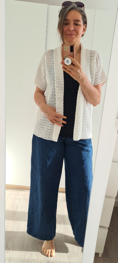 Cardigan, Shirt “Selma” – Unisex Summer Shirt Crochet Pattern