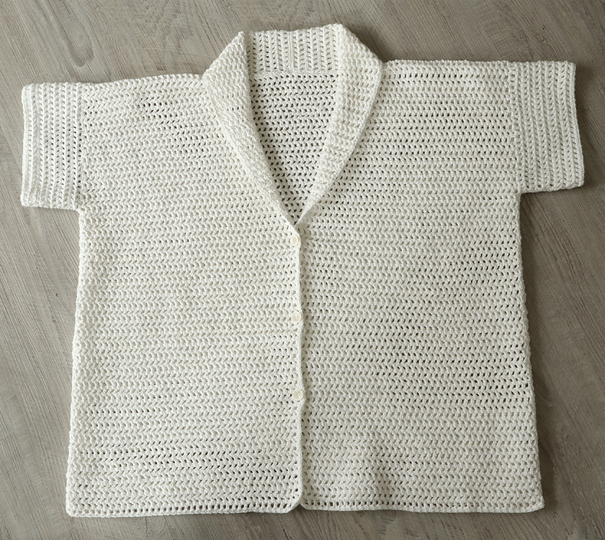Cardigan, Shirt “Selma” – Unisex Summer Shirt Crochet Pattern