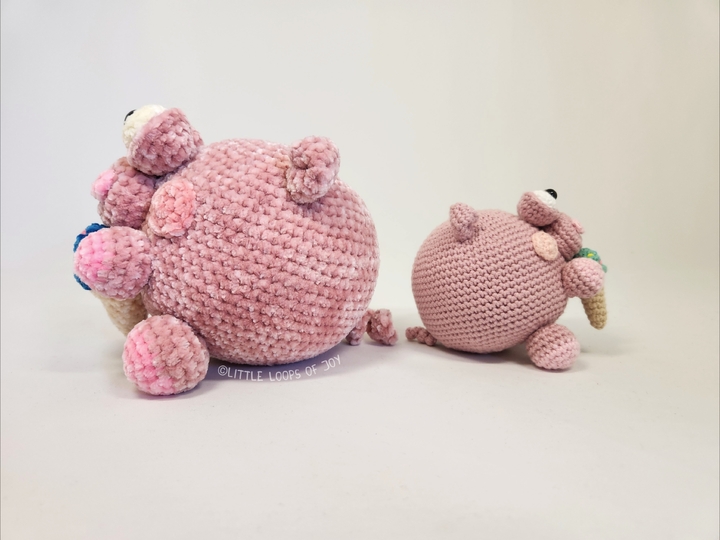 Crochet Pattern Amigurumi Pig "Ophelia"