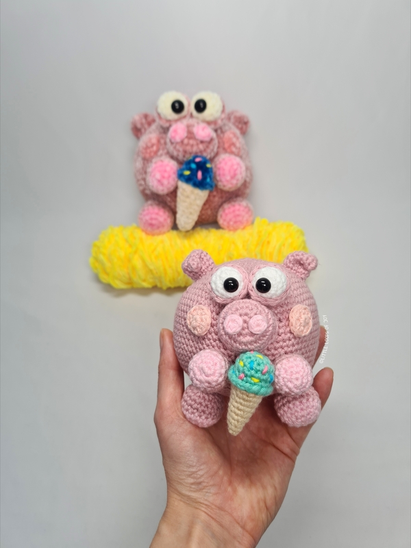 Häkelanleitung Amigurumi Schweinchen "Ophelia" - Bild 7