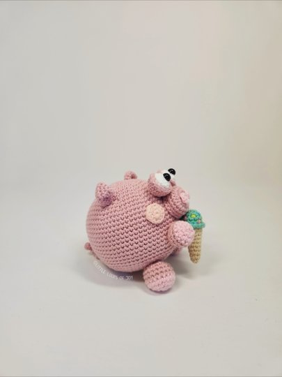 Häkelanleitung Amigurumi Schweinchen "Ophelia"